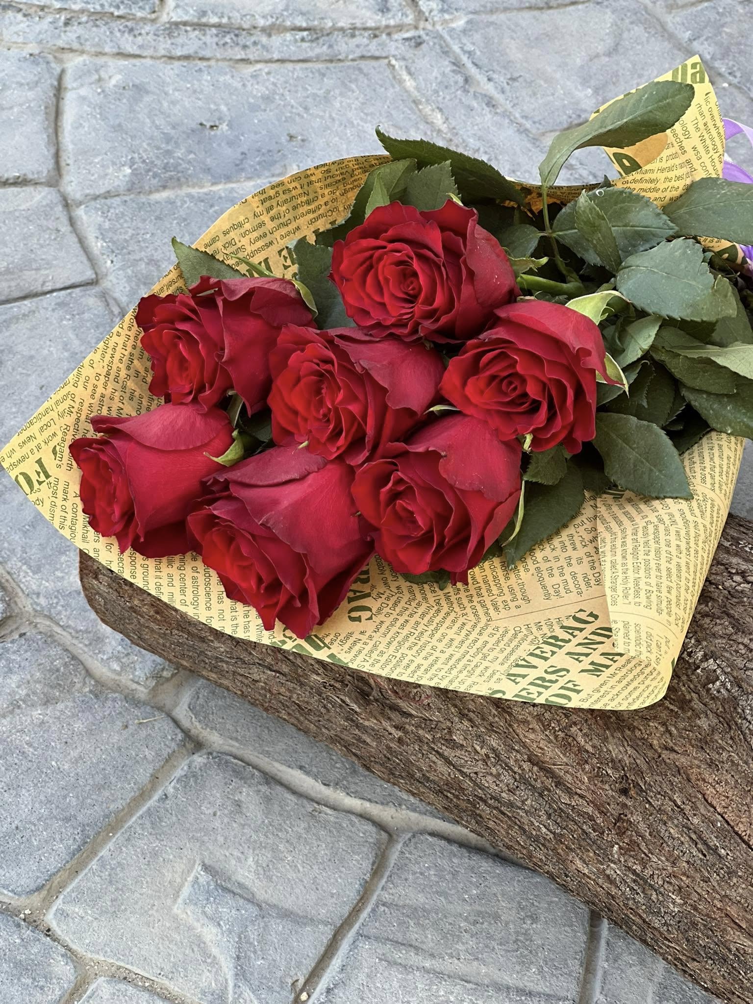 Roses journal vintage